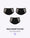 Pack menstruel trio shortys tulle pois