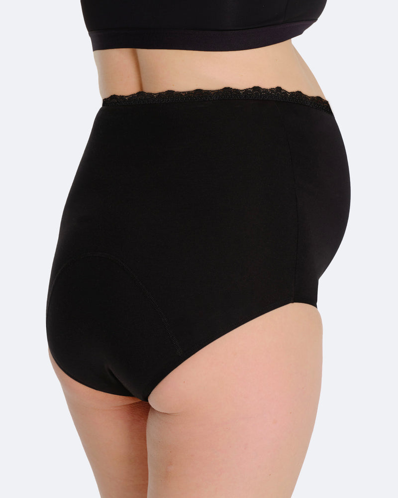 Culotte noire maternité