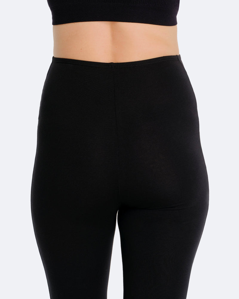 Legging noir maternité