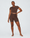 Shorty anti-frottements brun