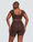 Shorty anti-frottements brun