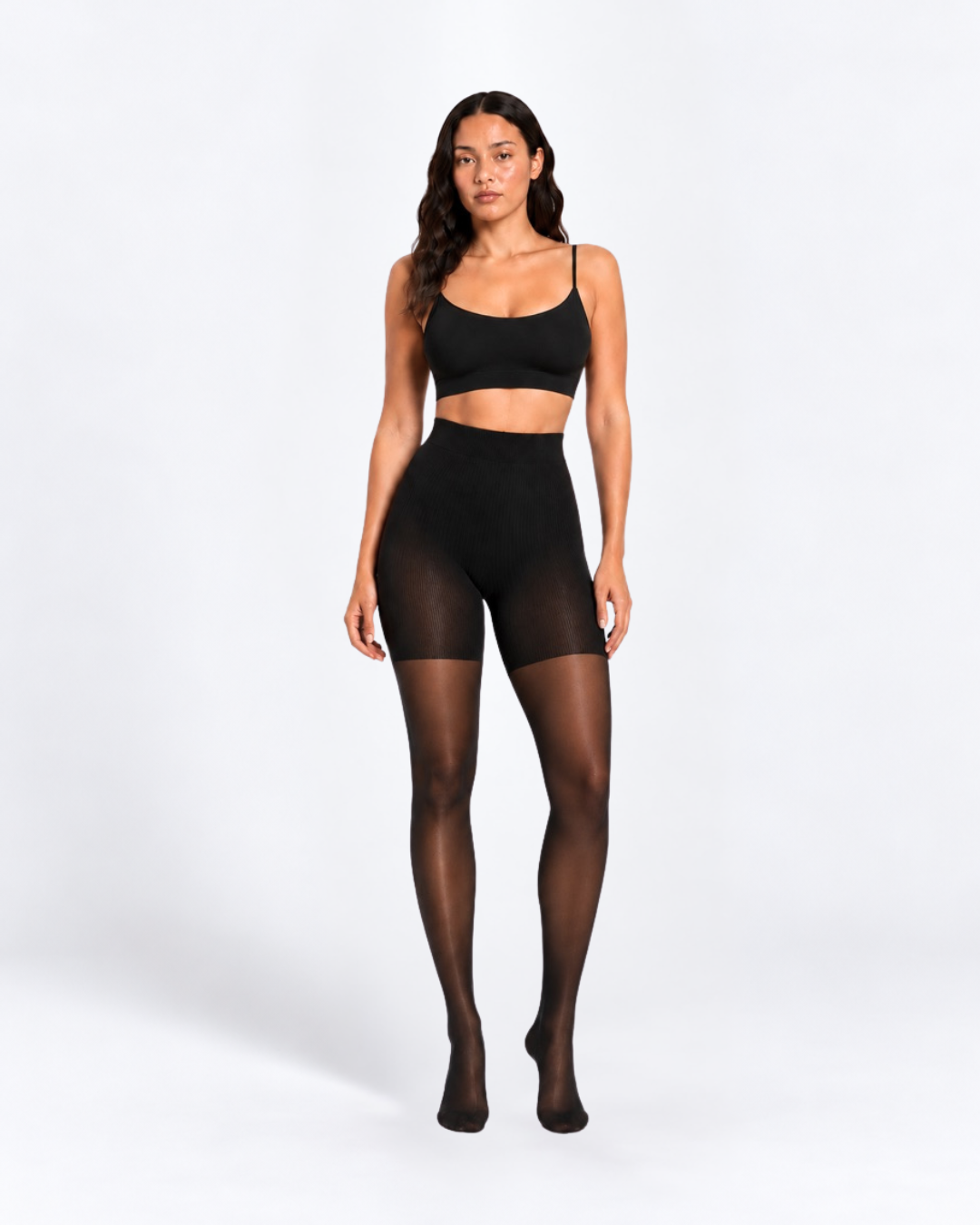 Collant gainant confort noir