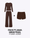Pack Pyjama Menstruel Chocolat