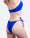 Culotte de maillot de bain menstruel bleue - Moodz.co
