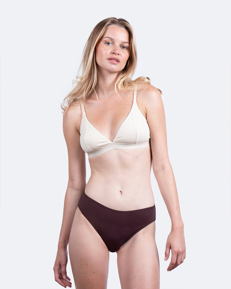 Culotte menstruelle chocolat - Moodz.co
