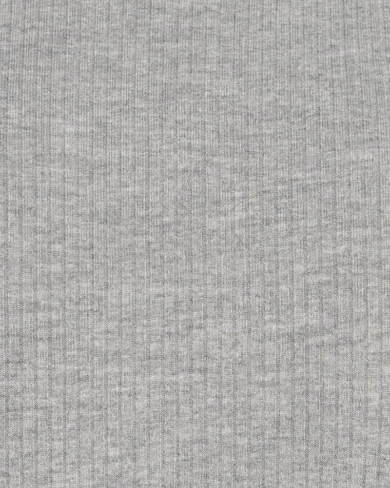 Culotte menstruelle côtelée gris chiné - Moodz.co