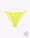 Culotte menstruelle ficelle citron - Moodz.co