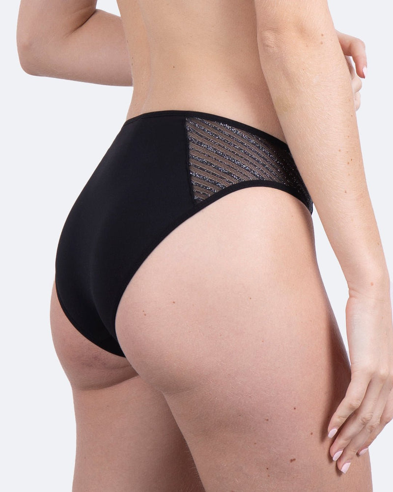 Culotte menstruelle pailletée - Moodz.co