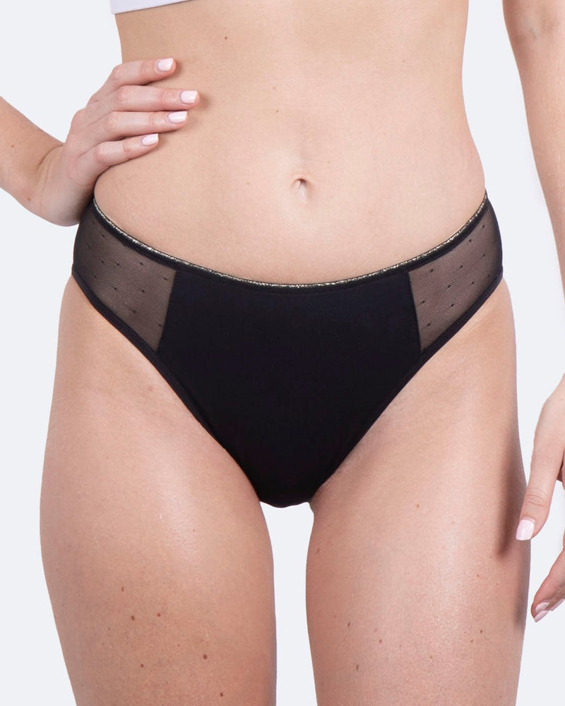 Culotte menstruelle plumetis - Moodz.co