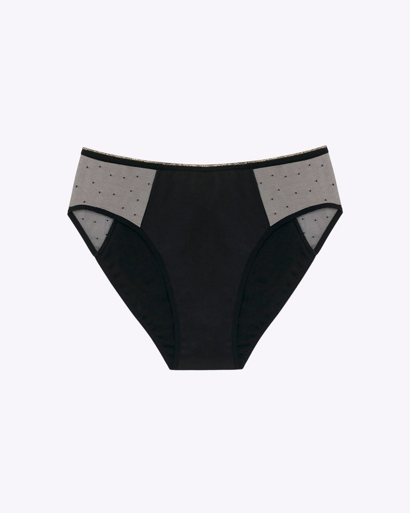 Culotte menstruelle plumetis - Moodz.co
