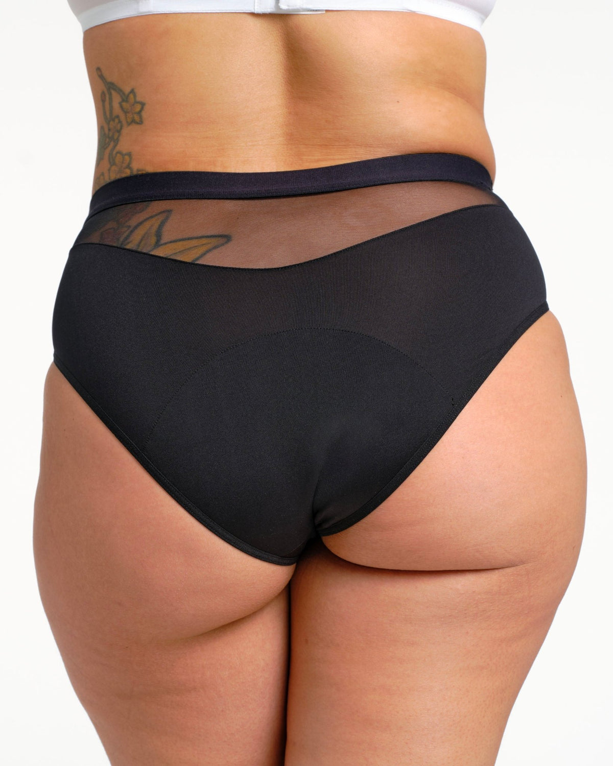 Culotte menstruelle vague noire - Moodz.co