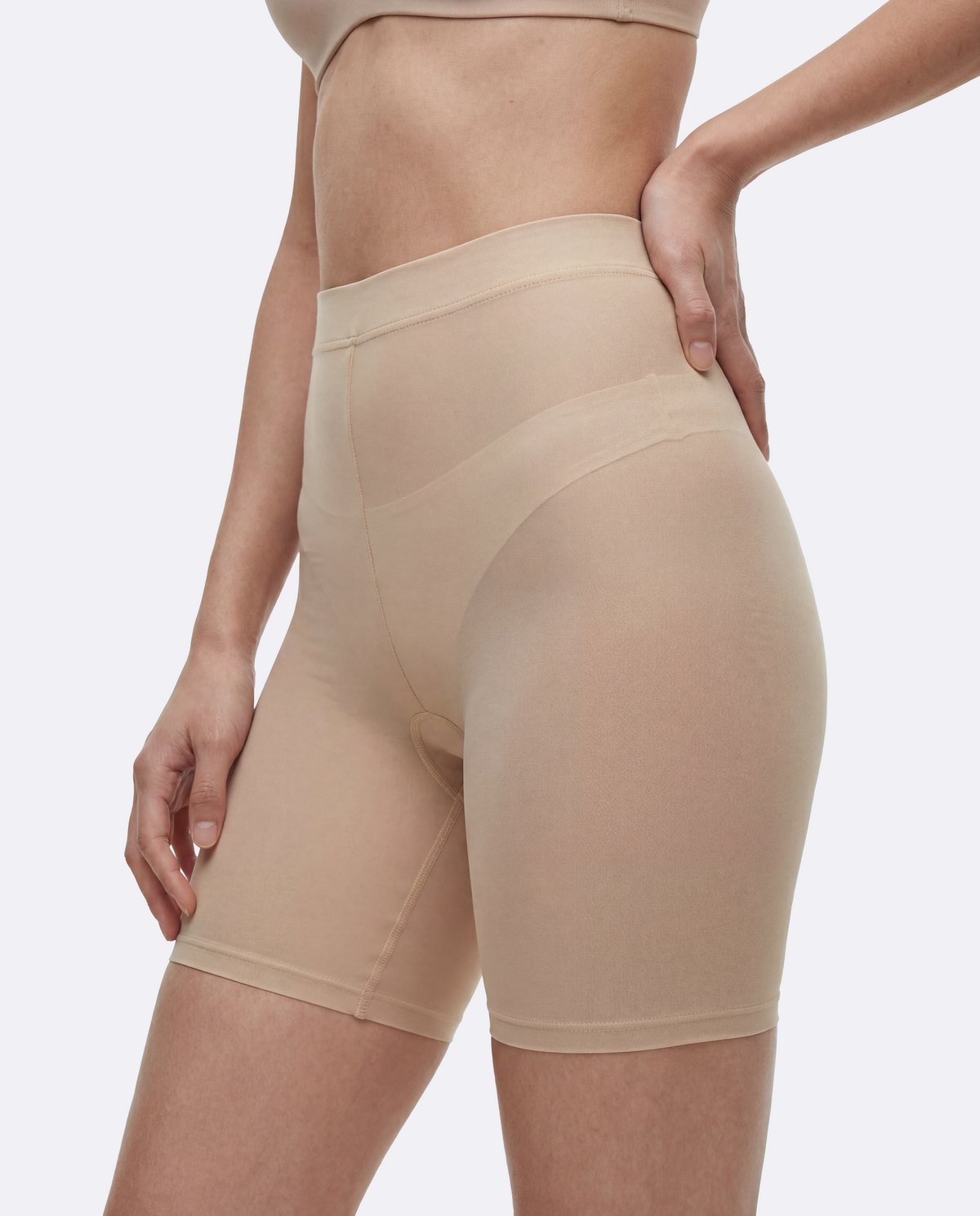 Shorty anti-frottements nude