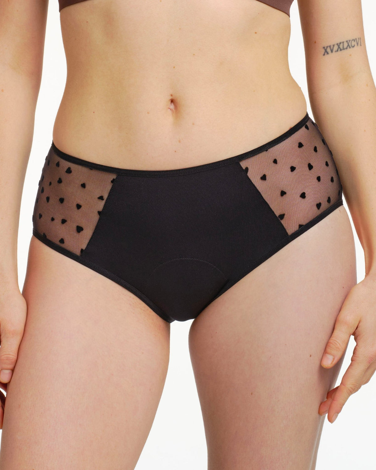 Shorty menstruel tulle cÏur - Moodz.co