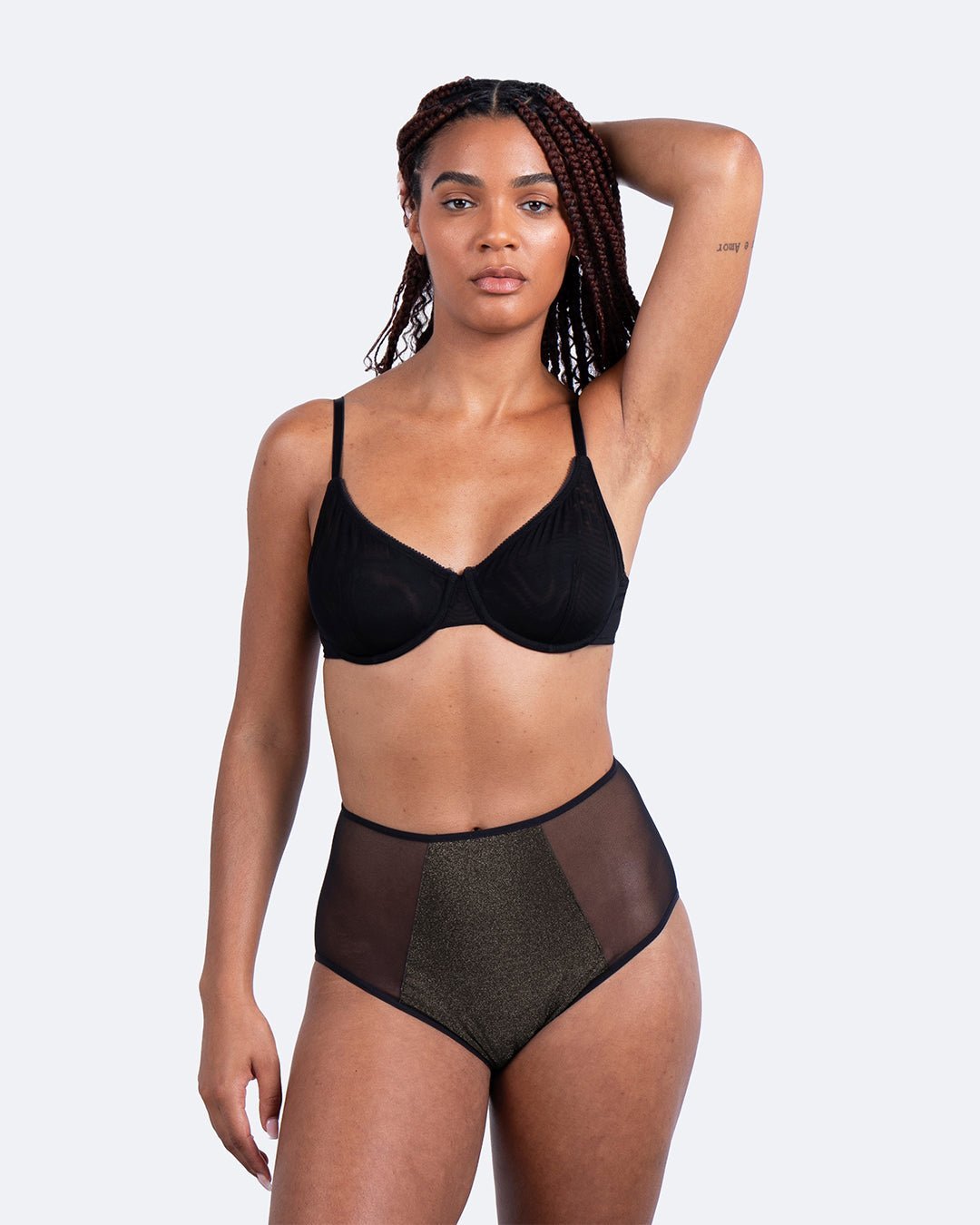 Taille haute menstruelle iconic - Moodz.co