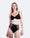 Taille haute menstruelle plumetis - Moodz.co