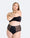Taille haute menstruelle zebra pailletée - Moodz.co