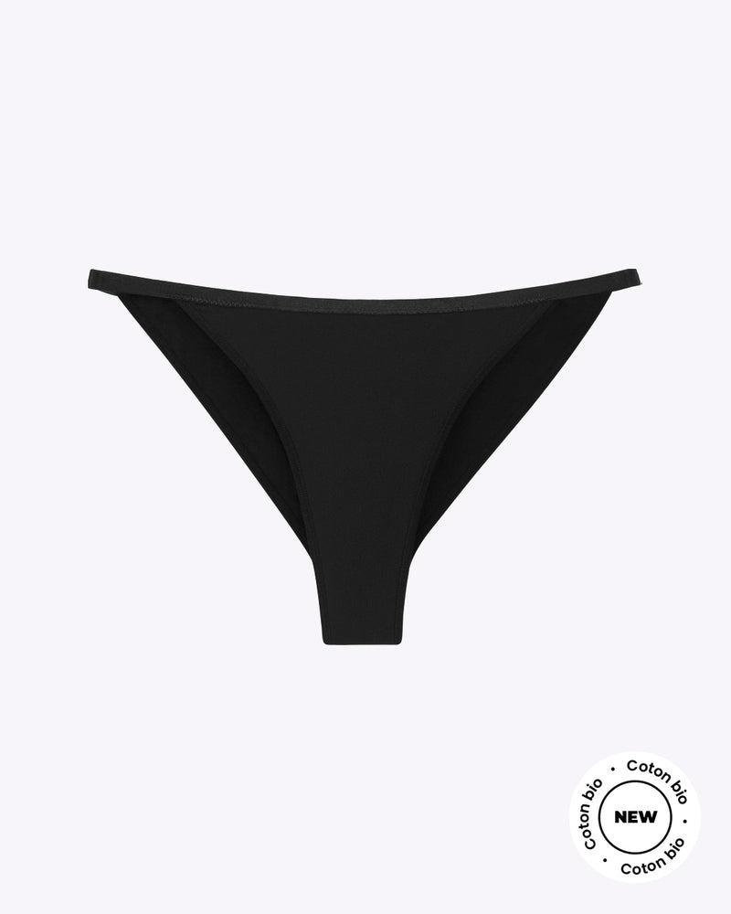 Culotte menstruelle ficelle noire