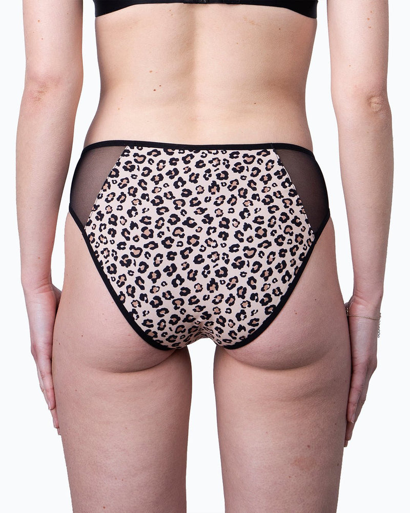 Culotte menstruelle léopard - Moodz.co