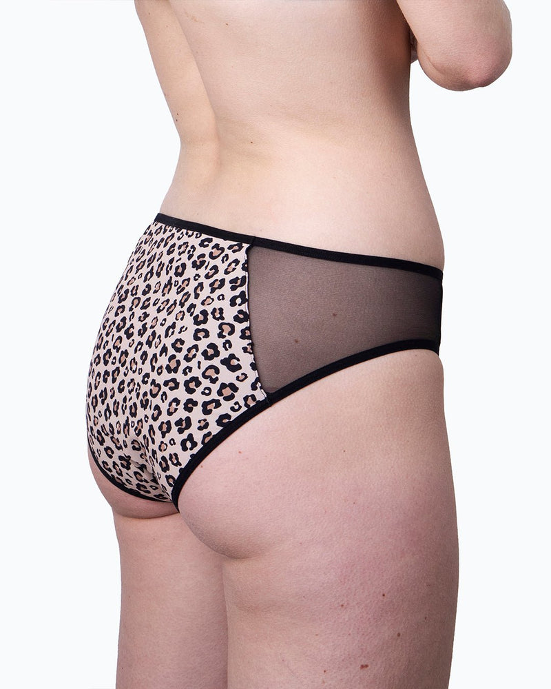 Culotte menstruelle léopard - Moodz.co