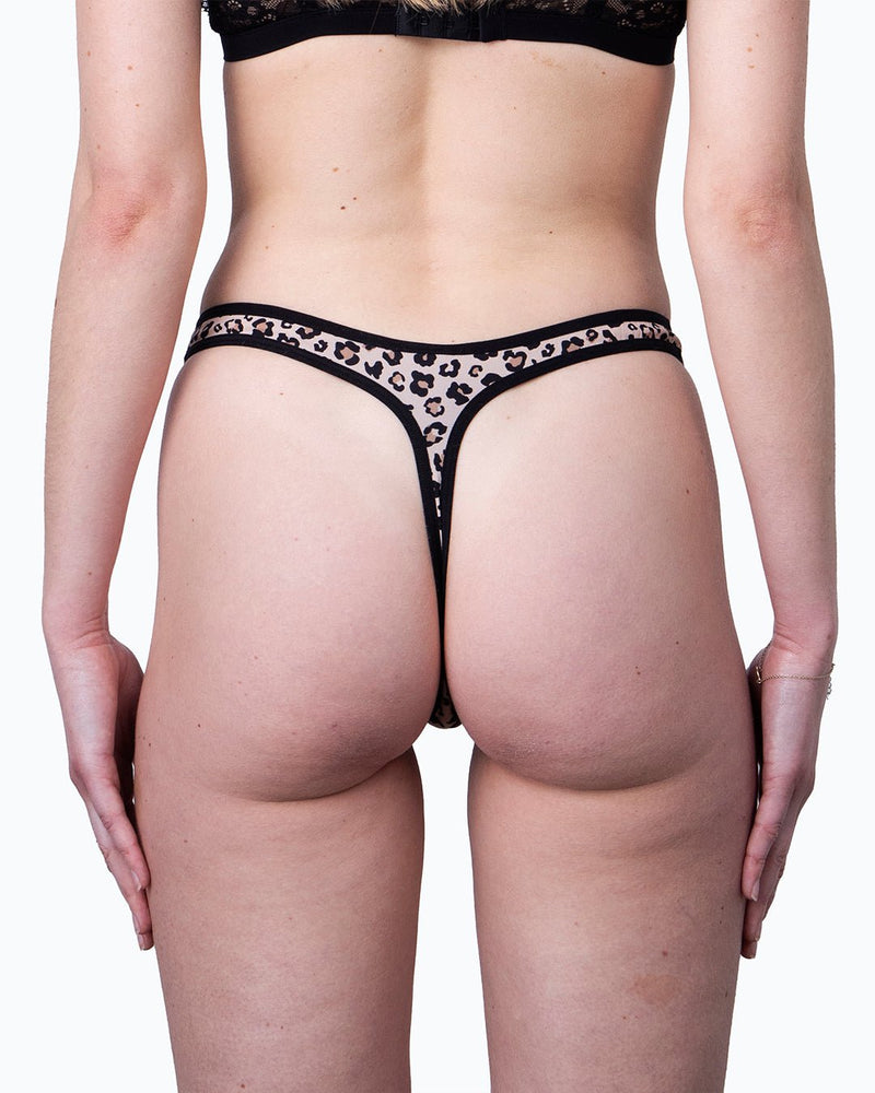 String menstruel léopard - Moodz.co